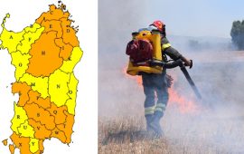 Pericolo incendi in Sardegna: domani giornata da bollino arancione con allerta alta