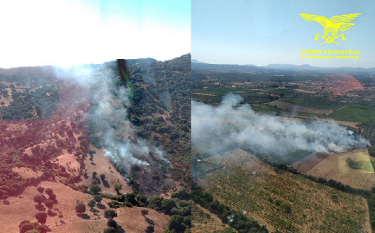 La Sardegna in balia degli incendi: anche oggi 16 roghi nell’Isola