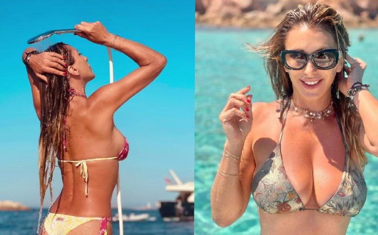 (FOTO) Sabrina Salerno in vacanza nel mare della Sardegna: “Uno dei posti più belli al mondo”