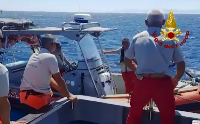 Cagliari, paura a bordo di un’imbarcazione. Intervengono i Vigili del fuoco
