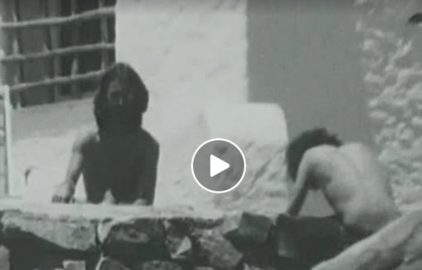(VIDEO) Un rarissimo video di George Harrison dei Beatles in vacanza in Sardegna nel 1969