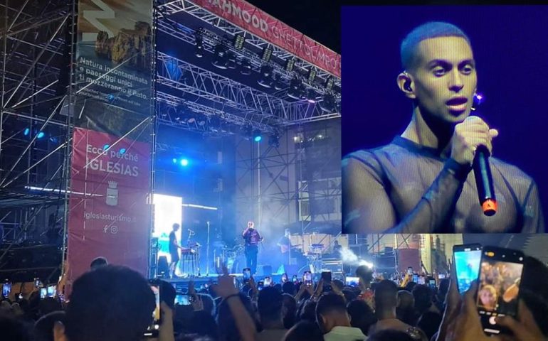 Mahmood, in migliaia al concerto: forti emozioni per “No potho reposare” e “Nanneddu meu”