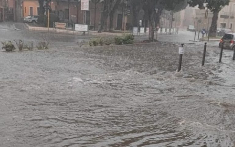 (VIDEO) Piove forte, Pirri si allaga: una drammatica certezza per gli abitanti della frazione cagliaritana