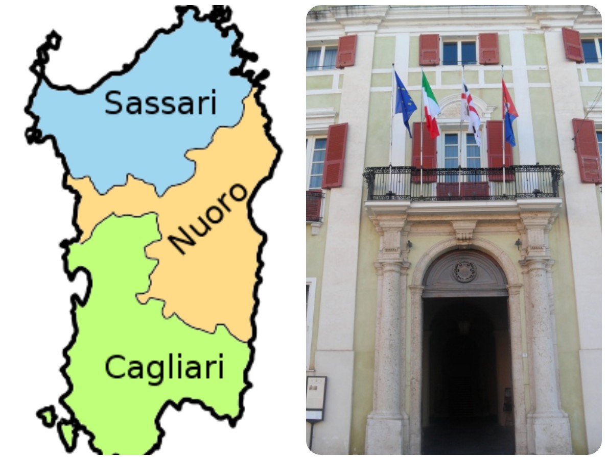 Come sono cambiate nel tempo le province della Sardegna