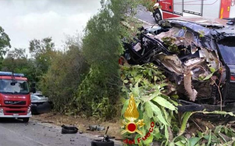 Sardegna, violento scontro frontale fra camion e suv: un ferito trasportato in ospedale