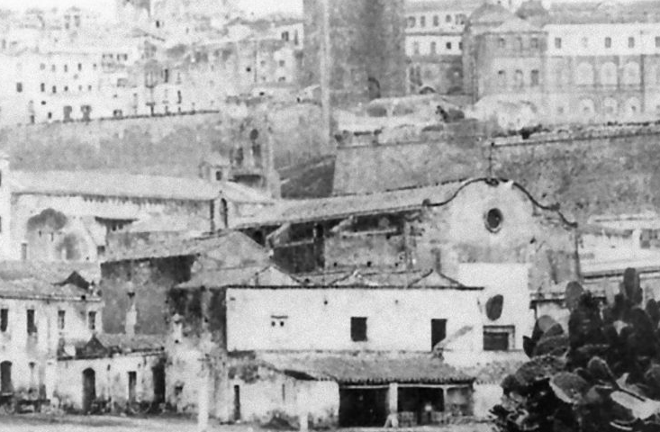 Lo sapevate? Sino al 1869 dietro Piazza del Carmine c’era l’antica chiesa di San Nicolò dei Napoletani
