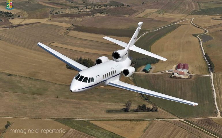 Un Falcon dell'Aeronautica