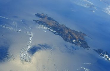 La Sardegna vista dallo spazio - Foto Samantha Cristoforetti