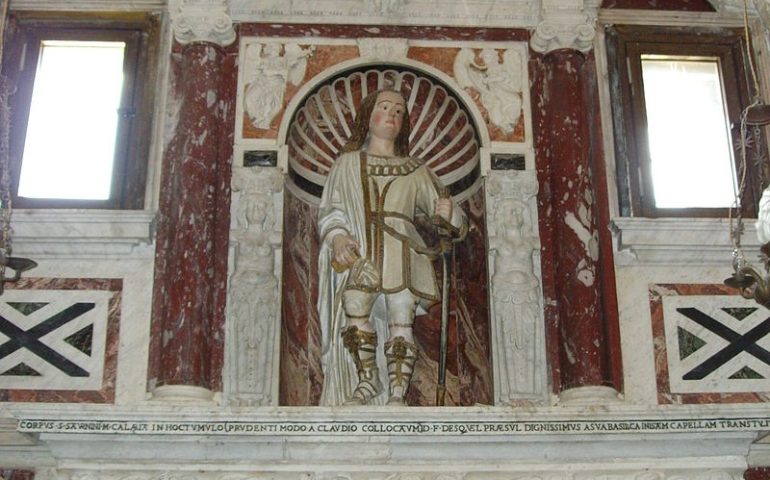 Lo sapevate? Le reliquie di San Saturnino patrono di Cagliari si trovano a Milano e Pavia e non in Sardegna