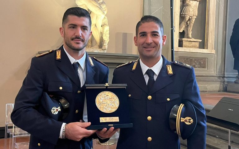 Gli agenti-eroi di Assemini premiati con lo Scudo di San Martino
