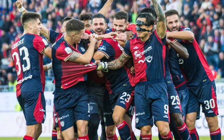 Il Cagliari finalmente sorride e per Santo Stefano si regala due reti contro il Cosenza