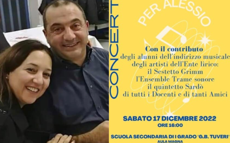 “Per Alessio”, concerto di solidarietà per aiutare il figlio dei coniugi Zedda, morti nella tragica esplosione a Tiana