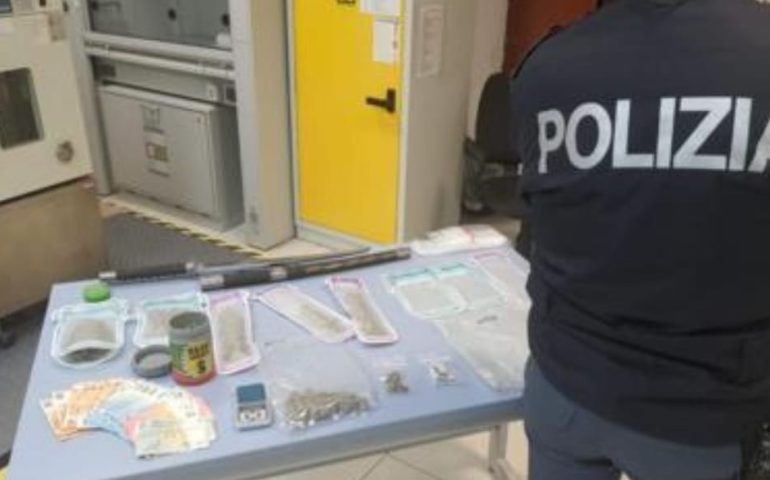 “Malamovida” a Cagliari, droga e materiale per il confezionamento: arrestato un 27enne