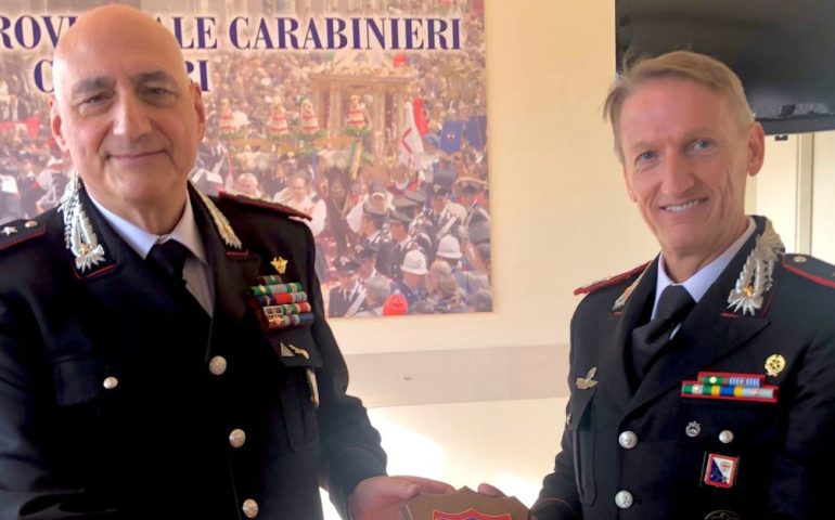 Cagliari, in visita il Generale di Corpo d’Armata dei Carabinieri Enzo Bernardini