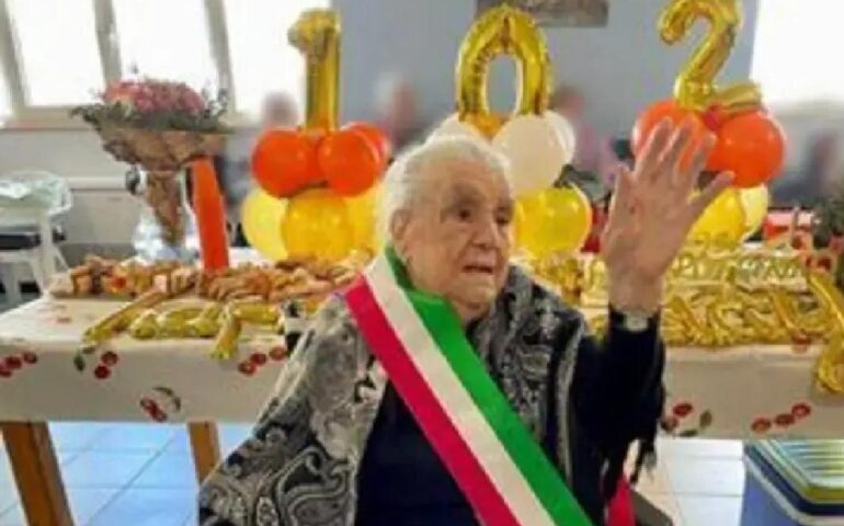 Sardegna terra di longevità. Tzia Rita Marras festeggia 102 anni