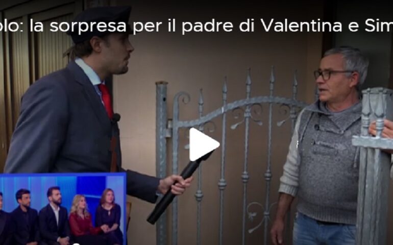 (VIDEO) Villaspeciosa, la storia di Valentina e Simona e di papà Gianfranco fa commuovere a C’è posta per te