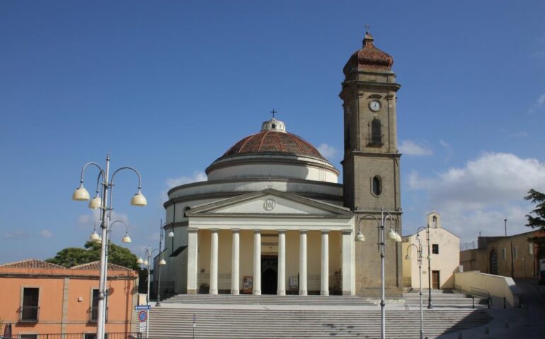 In Sardegna c’è una bellissima Chiesa neoclassica che ricorda il Pantheon di Roma