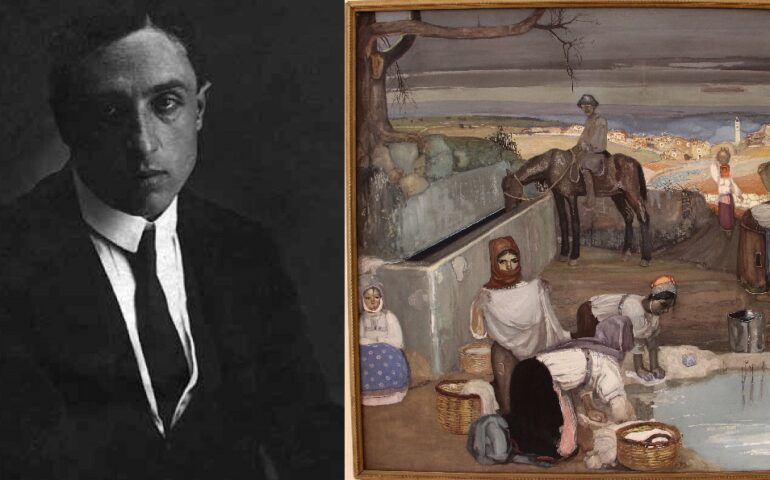 La vita, le opere e la tragica morte di Giuseppe Biasi, grande pittore e illustratore di Grazia Deledda