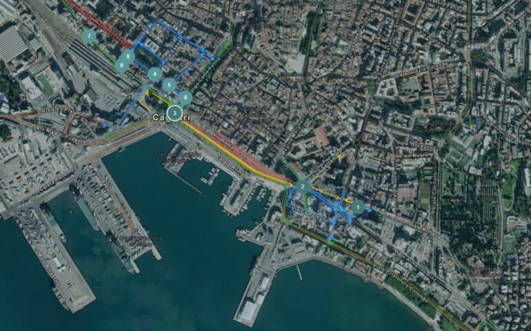 Cagliari, rivoluzione in via Roma: da lunedì cambiano traffico e viabilità. Ecco come
