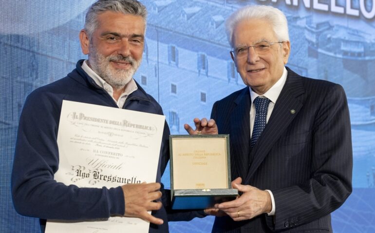 Ugo Bressanello di Domus de Luna premiato da Mattarella: “Esempio di impegno civile e dedizione al bene comune”