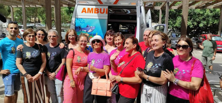 Missione compiuta per “Il sogno di Giulia Zedda”: ecco la nuova ambulanza pediatrica