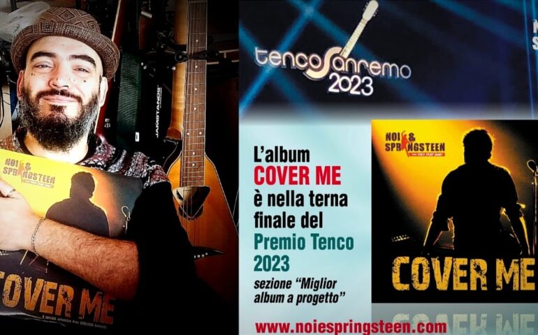 Un cagliaritano in finale al Premio Tenco 2023: la sua cover di Dancing in the Dark nell’album Cover Me