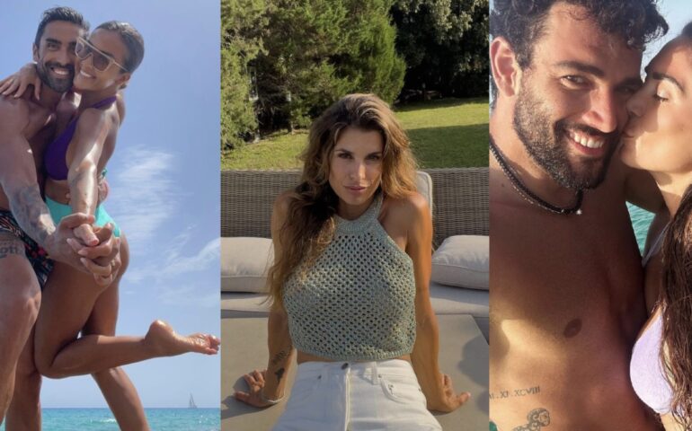 (FOTO) Le ex veline sarde si godono la propria terra: Canalis, Palmas e Satta pazze per l’Isola