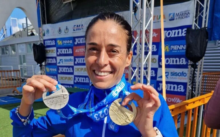 Oro per la mezzofondista Claudia Pinna, campionessa europea nei 5000 agli Europei Master