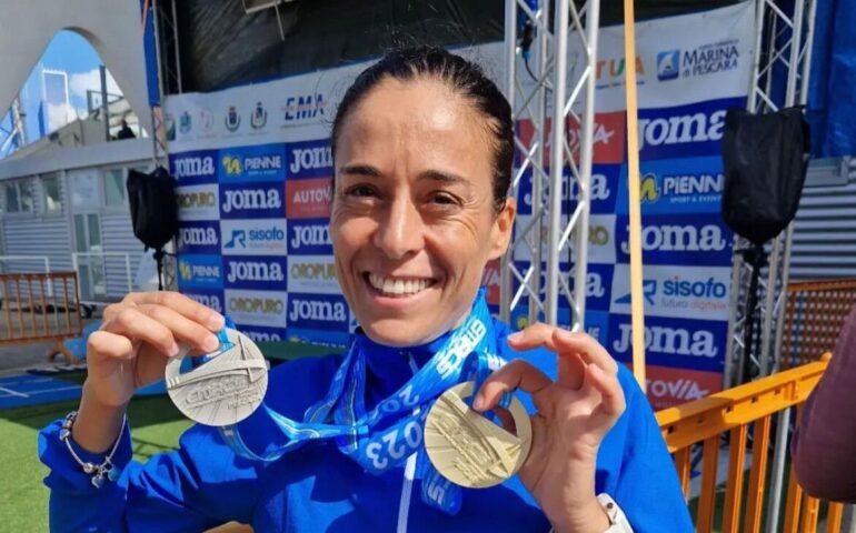 Oro per la mezzofondista Claudia Pinna, campionessa europea nei 5000 agli Europei Master 