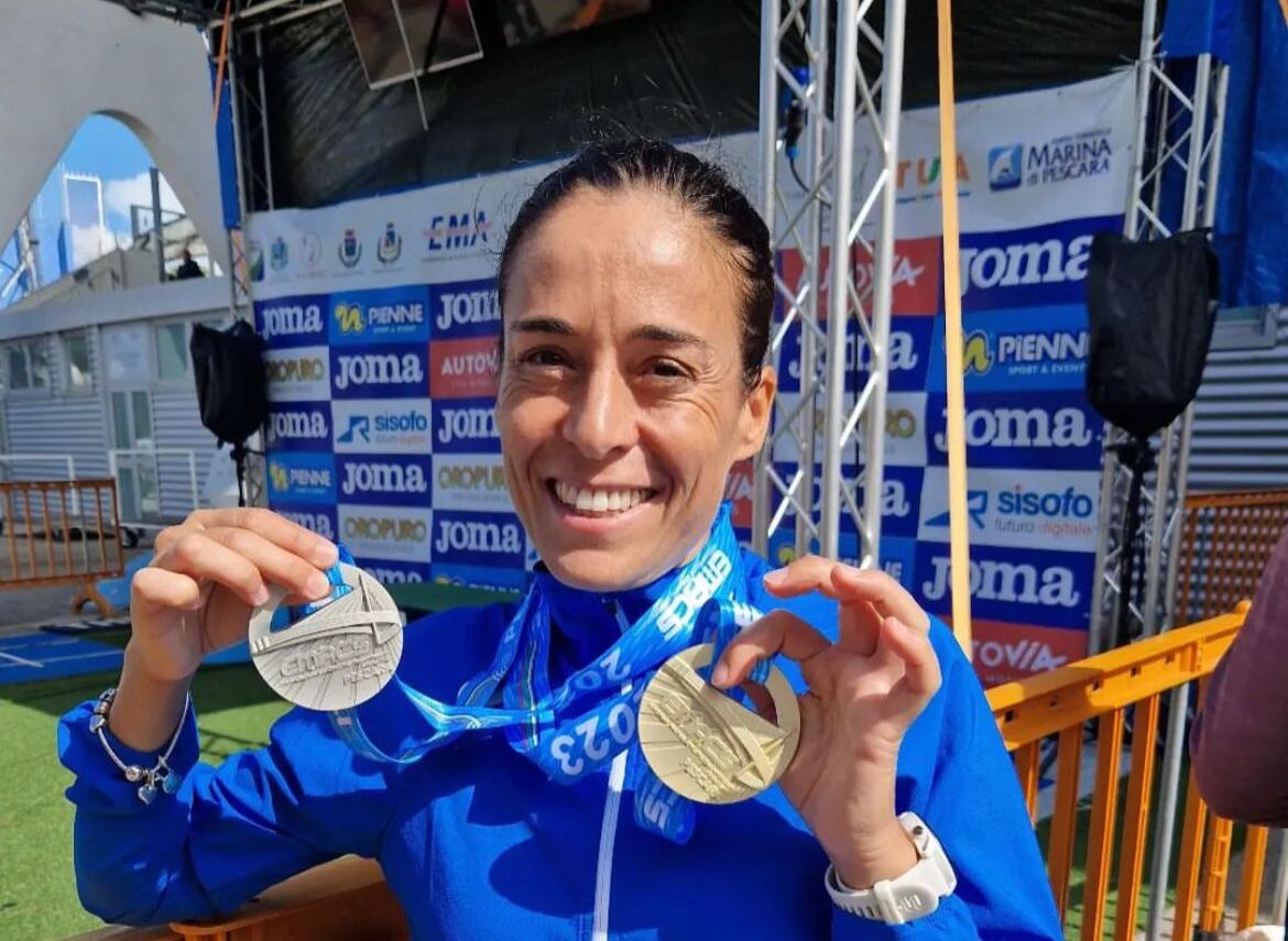 Oro per la mezzofondista Claudia Pinna, campionessa europea nei 5000 agli Europei Master 