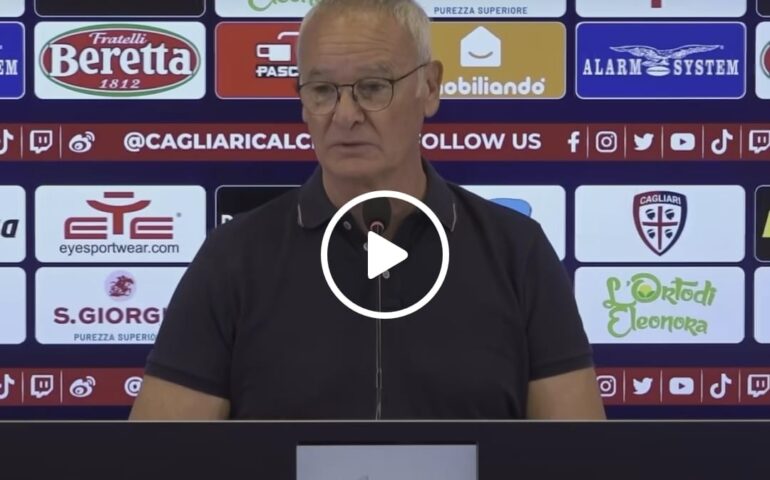 (VIDEO) Cagliari ultimo, Ranieri ci mette la faccia: “C’è tutto il tempo di recuperare, stiamo uniti”