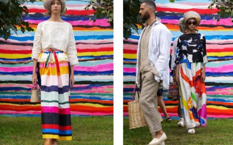 Le borse-cesti di Antonello Utzeri sfilano alla Fashion Week di Milano