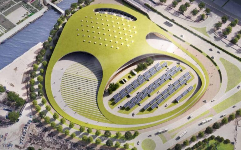 Ecco il nuovo Palazzetto dello Sport di Cagliari: presentato il progetto