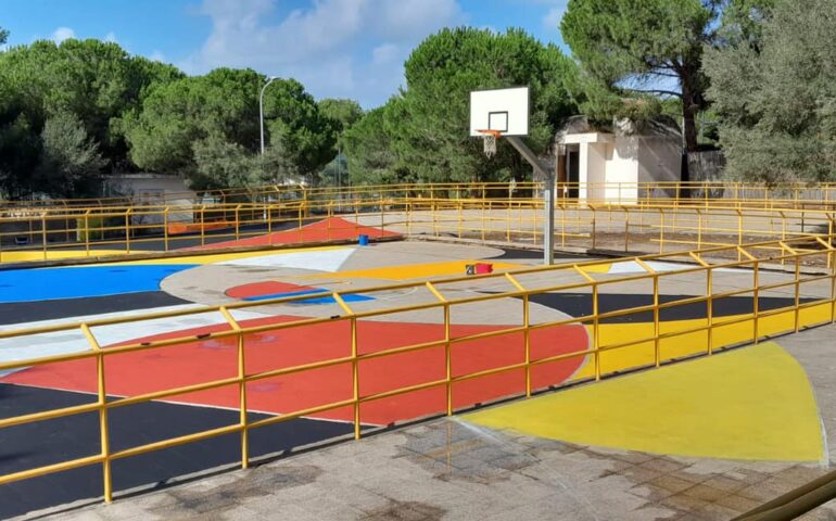 Un playground che si trasforma in opera d’arte: l’artista francese Remed torna in Sardegna