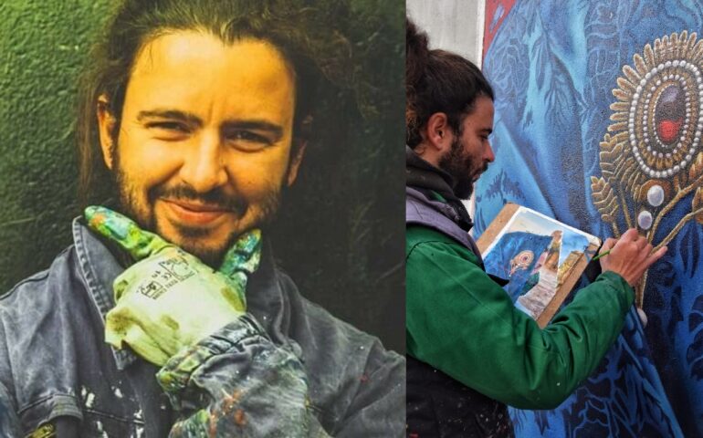 Lutto nel mondo dell’arte: la Sardegna dice addio a Davide Bo Pils, talentuoso muralista
