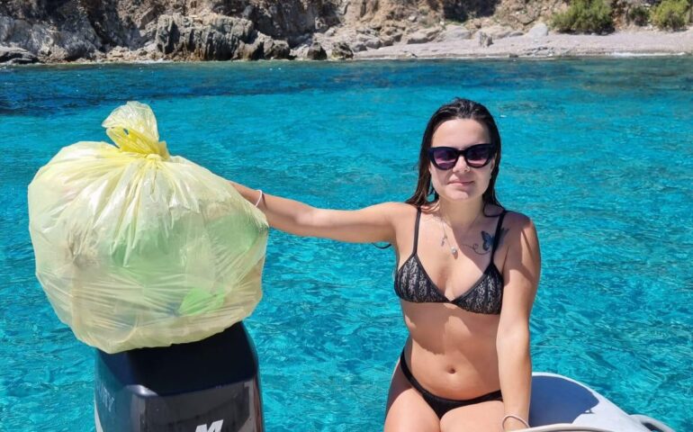 “L’unione fa la forza”: la 25enne Silvia Spano, sempre all’opera per liberare Castiadas e Costa Rei dai rifiuti