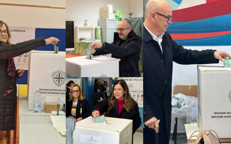 Elezioni regionali: Chessa, Soru, Todde e Truzzu hanno votato nei loro seggi