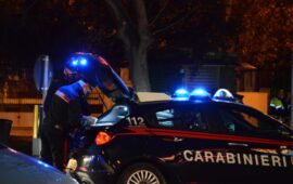 carabineiri auto notte