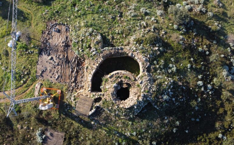Pompu, procedono spediti i lavori di scavo e restauro del Nuraghe Santu Miali, gioiello archeologico