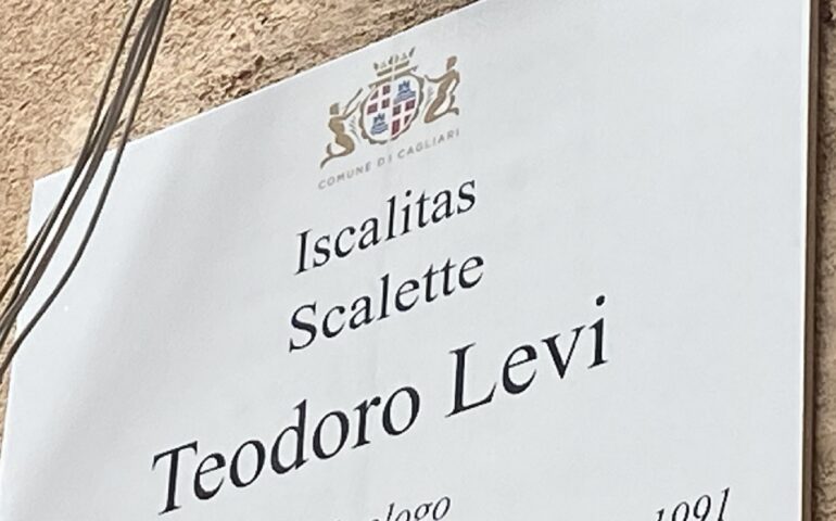 Cagliari, intitolate a Teodoro Levi le scalette di via Malta