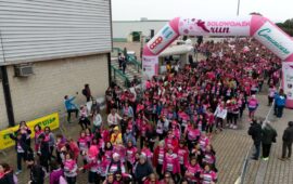 (FOTO) A Cagliari una marea rosa di 13mila donne per la SoloWomen Run