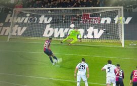 Cagliari, grinta e sfortuna: all’Unipol Domus con la Juventus finisce 2-2