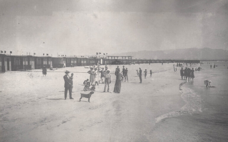 Poetto, 1920 - Foto Archivio Fotografico Comunale di Cagliari