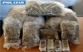 Cagliari, 12 chili di droga nel garage: 55enne arrestato