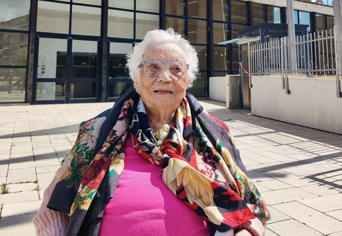 Lisetta Mercalli, a 109 anni torna per un incontro magico Teatro Lirico di Cagliari