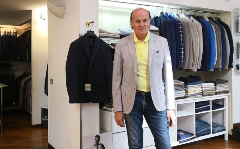 Addio a Marino Gaudiosi, signore della moda cagliaritana nella zona di via Dante