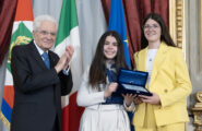 Tre classi di un liceo sardo premiate dal presidente Mattarella con la targa “testimonianza di solidarietà”