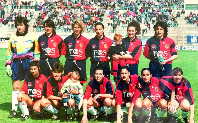 Il 7 maggio di 30 anni fa il primo scudetto della Torres femminile, la squadra più titolata d’Italia