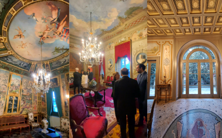 (VIDEO) Villa D’Orri apre le porte a Sant’Efisio e a tanti ospiti illustri: le emozioni dei presenti
