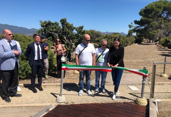 Nuovi pannelli inclusivi del Parco archeologico di Nora: ora la cultura è anche per udenti e non vedenti